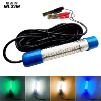 50W DC12-24V Fishing Light LED Underwater Submersible Fishing Light Glowing Squid Shrimp Krill Attractor Lures Bait Finder Lamp