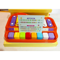 2 in 1 Musialcal Xylophone Piano 8 Key Multicolored Scales Toy For Kids Piano Mainan Budak Perempuan