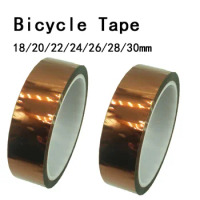 Bicycle No Tubes Rim Tape MTB Road Bike Tubeless No Tubes Presta Repair Tape 18/20/22/24/25/26/28/30/35/40mm 33m Length