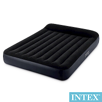 INTEX 舒適雙人特大充氣床(FIBER TECH)-寬183cm(64144)