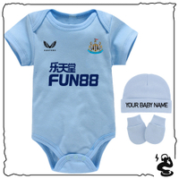 FUN88 สวรรค์แห่งความสุข Baby Romper Onesie 0-12m Newcastle Baby Jersey United Name Customization