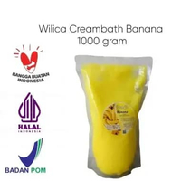 Wilica Creambath Buah 1000grm - Creambath Varian Buah Banana/Pisang
