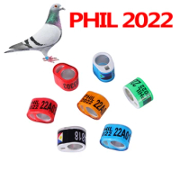 20pcs 8mm bird foot ring competition ring Philippines electronic chip homing pigeon racing pigeon foot ring bird ring