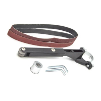 Electric Belt Grinder Belt Sander Attachment Angled Grinder Modified Sand Belt Machine Pipe Belt Sander Polisher Belt