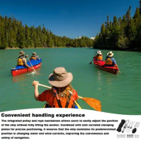 Kayak Canoe Anchor Trolley Kit Kayak Hardware Eyes Wellnuts Screws Kayak Hardware Eyes Wellnuts Screws Kayak Accessories For