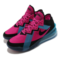Nike 籃球鞋 Lebron XVIII Low 男鞋 氣墊 舒適 避震 明星款 包覆 運動 粉 黑 CV7564600