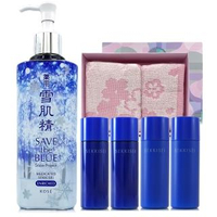 【KOSE 高絲】雪肌精化妝水500ml-限量版週年慶自選特惠組+高品質化妝棉1盒(正統公司貨)
