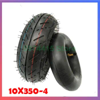 10x3.50-4 Inner Outer Tyre 10x350-4 Pneumatic Wheel Tire for Electric Scooter, Trolley, Tiger Cart Accessories
