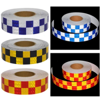Car Safety Warning Tape Reflective Sticker Bike Frame Motorcycle Bicycle Decal Decor Reflective Strips Safety Mark Warning Tape