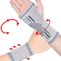 2Pcs Protection Plam Warm Self-heating Wrist Guard Breathable Hand Joint Warm Heated Wrist Sports Protective Gear Bracers