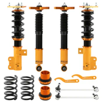 Maxpeedingrods Coilover For Hyundai Genesis 11-16 Coupe 2Dr Adjustable Height Coilover Shocks Struts Lowering Kit