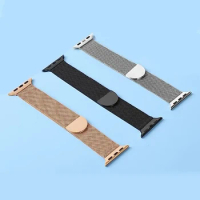 Metal Magnetic Compatible For Apple Watch Bands designer luxury Strap ultra band 38/41/42/45/49mm For iWatch series 4 6 se 7 8