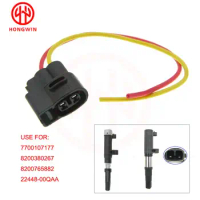 2 pin for Ignition Coil Connector Plug Cable Wire Harness For Renault Opel Nissan 8200765882 7700875000 8200380267 7700107177