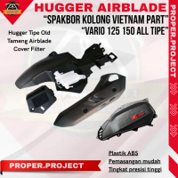 Hugger Spakbor Kolong Airblade old new vario 125 vario 150 original honda vietnam vario pcx Hugger S