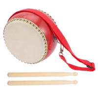 1 Set of Kids Toy Drum Hand Drum Toy Handheld Drum Kids Drum Toy Kids Drum Set Percussion Musical Instrument