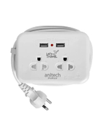 ปลั๊กไฟพกพา รุ่น H9022 สายยาว 1.1 เมตร สีขาว