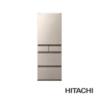 【HITACHI】日立 475L五門變頻日製冰箱-金R-HS49NJ(CNX)_全國電子
