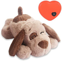 BEVERLYSHARK Beverly Shark Puppy Heartbeat Toy Dog Anxiety Relief Calming Aid Puppy Heartbeat Stuffe