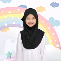 Tudung Sarung Bokita Budak Moscrepe / Tudung Sarung Budak