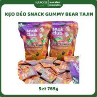 [TÁCH SET 6 GÓI] Kẹo Dẻo Trái Cây Snack Gummy Bear Tajin (765g)