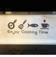 快樂廚房萌寵小鍋可愛創意極有家墻貼玻璃貼防油煙小貼紙