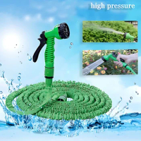 Expandable Hose Multifunctional Watering Hose Car Wash High Pressure Water Gun Home Garden Watering Hose Gardening Cleaning