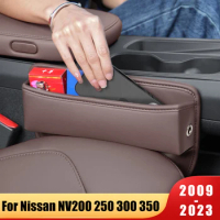 For Nissan NV200 NV250 NV300 NV350 Evalia Vanette 2009-2020 2021 2022 2023 Car Seat Organizer Gap Storage Box Pocket Accessories