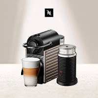 Nespresso 膠囊咖啡機 Pixie(兩色)Aeroccino3 奶泡機(三色) 組合
