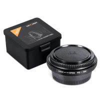 K&amp;F Concept Lens Adapter for Canon FD mount lens to Nikon F D5300 D5600 D750 D780 D810 D850 Df D5 D6