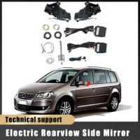 For Volkswagen TOURAN L 2017-2023 Auto Intelligent Automatic Car Electric Rearview Side Mirror Folding System Kit Modul