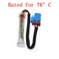 Rated for 76°C Thermal Fuse Defrost Sensor for Samsung Fridge Freezers Replacement Defrosting Temperature Fuse