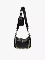 Steve Madden Steve Madden BVITAL-E Women's Crossbody Bag- Black - BLACK