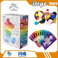 Co-branded cards by ShiningSoul & Disney - Mickey and Friends - Pop Art collectible cards Popular ad