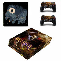 Game Medievil PS4 Pro Skin Sticker For Sony PlayStation 4 Console and Controllers PS4 Pro Skin Stickers Decal