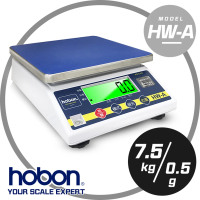 【HOBON】HW-A 高精度電子料理秤(秤量7.5kg/感量0.5g)