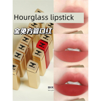 lip stick lipstick matte Produk baharu Hourglass: gincu matte/matte satin dengan tabung segi empat b