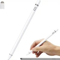 Active Stylus Pen Compatible for iOS&amp;Android Touch Screens, Pencil for iPad with Dual Touch Function,Rechargeable Stylus for iPa