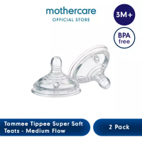 Mothercare Tommee Tippee Super Soft Teat Medium Flow - Dot Susu Anak Bayi