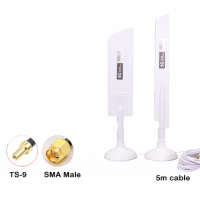 4G 5G Router Antenna Magnetic Chuck CPE PRO Dual Frequency External Portable Extension Signal Outdoor SMA Male TS9 Connector