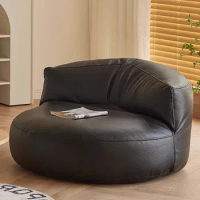 Comfy Single Bean Bag Sofa Floor Recliner Adults Reading Relaxing Sleeper Bean Bag Sofa Individual Puffs Asiento Furniture HDH