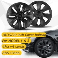 For Tesla Model 3 y Hub Caps 18 19 20 Inch 4PCS Original Car Replacement Wheel Cap Full Cover High Performance EVS Car Hubcap