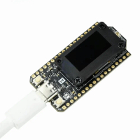 Mô-đun GPS Màn hình OLED 0.96 inch LoRa 32 V4. Công suất thấp Chạy bằng năng lượng mặt trời GPS Mesh