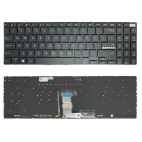 XIN-Russian-US Backlight Laptop Keyboard For ASUS Vivobook Pro 15 OLED M6500 M6500QC M6500XU M6500QH