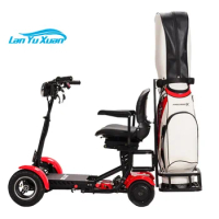 DDCLM 4 wheel adult folding mobility electric golf scooter and wheelchairs elderly