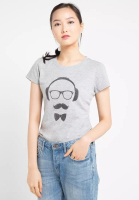 MEIJI-JOY Print Handphone short sleeve Tshirt