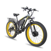 48V 1000Watt 2000W EBike Pedal Assist Fat Tire E Bikes El Bicycle Fatbike Faltrad Pedelec Dual Motor Electric Bike