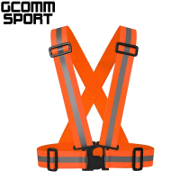 【GCOMM】多用途運動高反光安全背心 反光橙(反光安全背心)