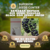 50 Butir Biji Benih Tanaman Goji Berry Hitam (Kemasan Repack Plastik Klip)