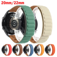 20mm/22mm Strap For Samsung Galaxy Watch 4 46MM Active 2/3 Gear S3 Huawei GT2/3 Silicone watchband Huami Amazfit bip Bracelet