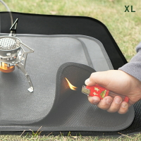 【露營趣】DS-462-XL 耐高溫矽膠塗層防火布 XL 阻燃布 防火毯 隔熱墊 焚火 營火必備 露營 野炊 機露
